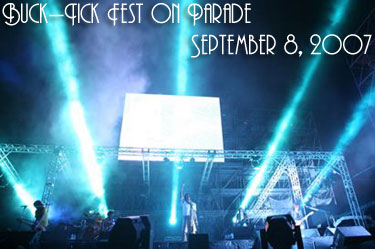 Buck-Tick Fest On Parade