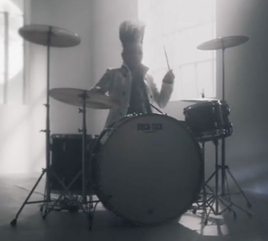 moonlight escape music video drum set